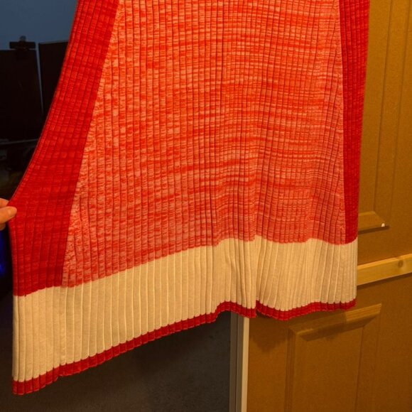 ME+EM Colourblock Knit Pleated Maxi Skirt | Wool Cashmere Blend | Size S - Picture 5 of 9